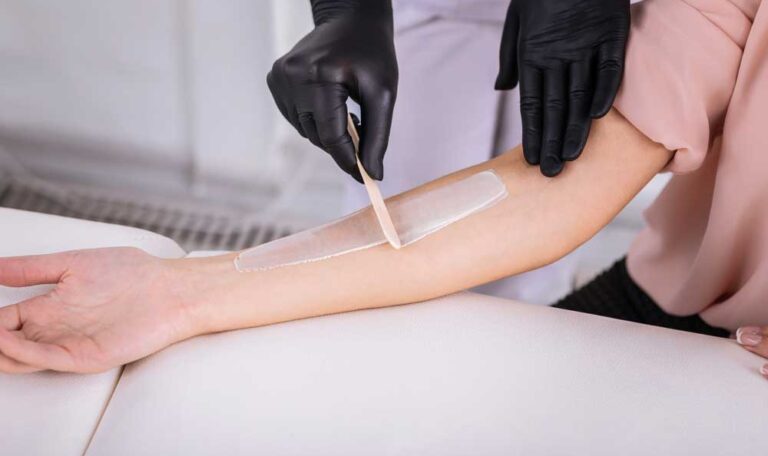 half-arm-wax